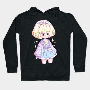 Cute Smiling Chibi Girl Hoodie